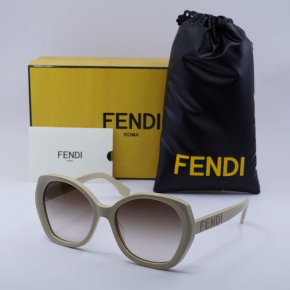 Fendi Accessories - Fendi Beige Indoor/Outdoor Sunglasses